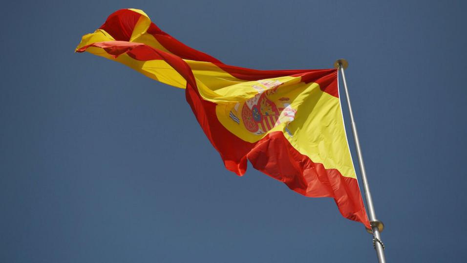 Spain football flag